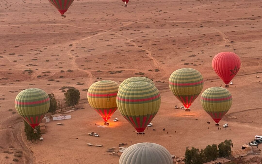 Excursión en Globo Aerostático por el Desierto de Agafay desde Marrakech